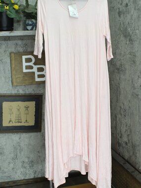 Love In Half Sleeve A Line Lightweight Unlined Flowy Dress D6190C S M Sz S